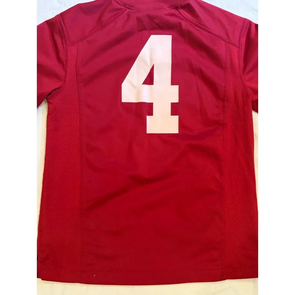 Nike Alabama Crimson Tide Jersey Boy's Medium Crimson Red Jalen Milroe